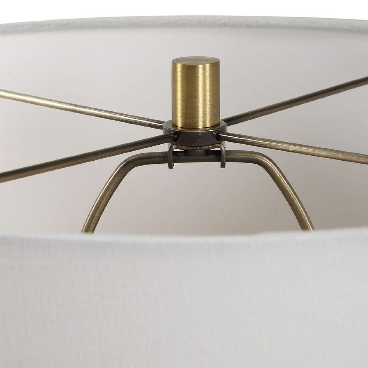 Reeded Terracotta Table Lamp by Uttermost Farai, alternate view 5