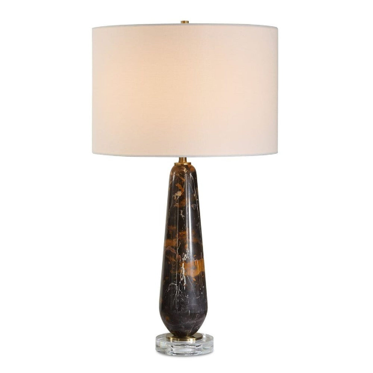 Modern European furniture - Dark Marble Table Lamp by Uttermost Dames - www.oroa.com