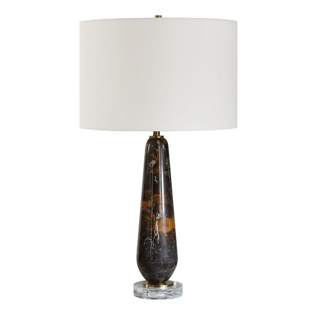 Modern European furniture - Dark Marble Table Lamp by Uttermost Dames - www.oroa.com