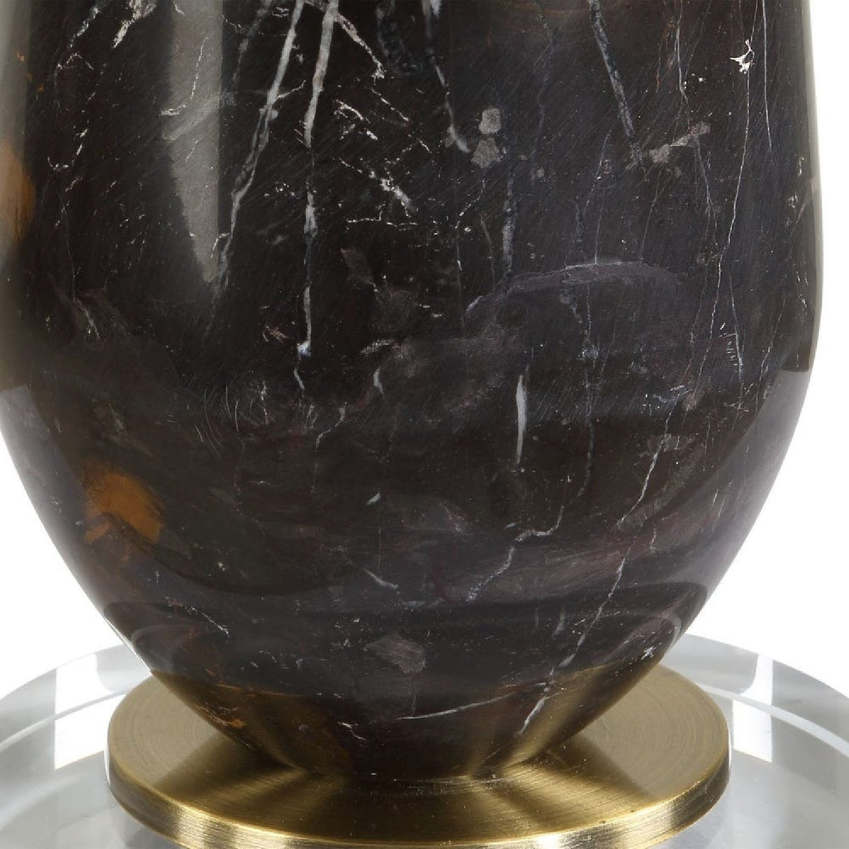 Modern European furniture - Dark Marble Table Lamp by Uttermost Dames - www.oroa.com