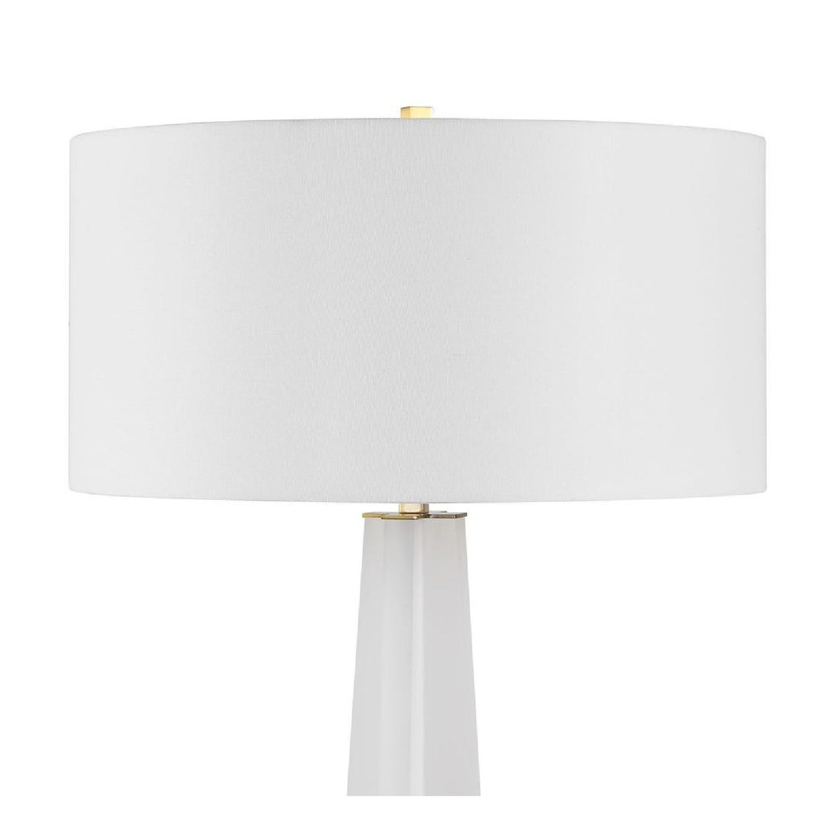 Frosted White Floor Lamp | Uttermost Rosin - www.oroa.com