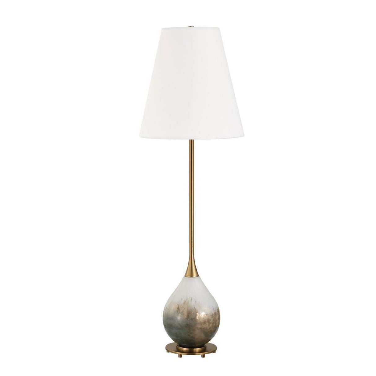 Smoked Bronze Glass Buffet Lamp by Uttermost Cardoni, alternate view 5