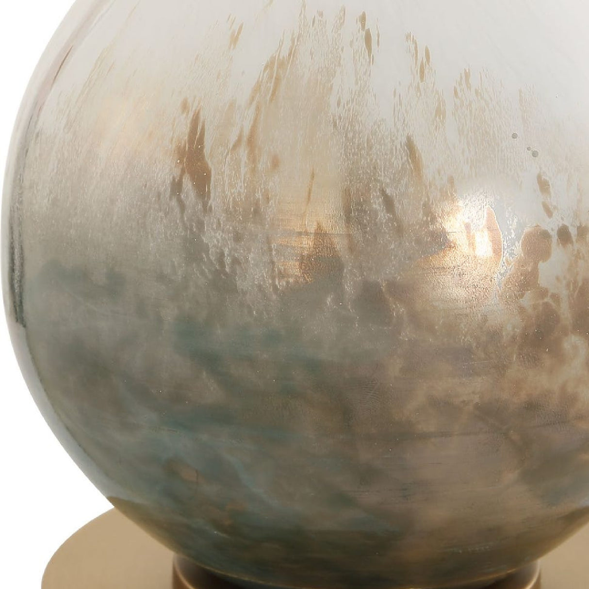 Smoked Bronze Glass Buffet Lamp | Uttermost Cardoni