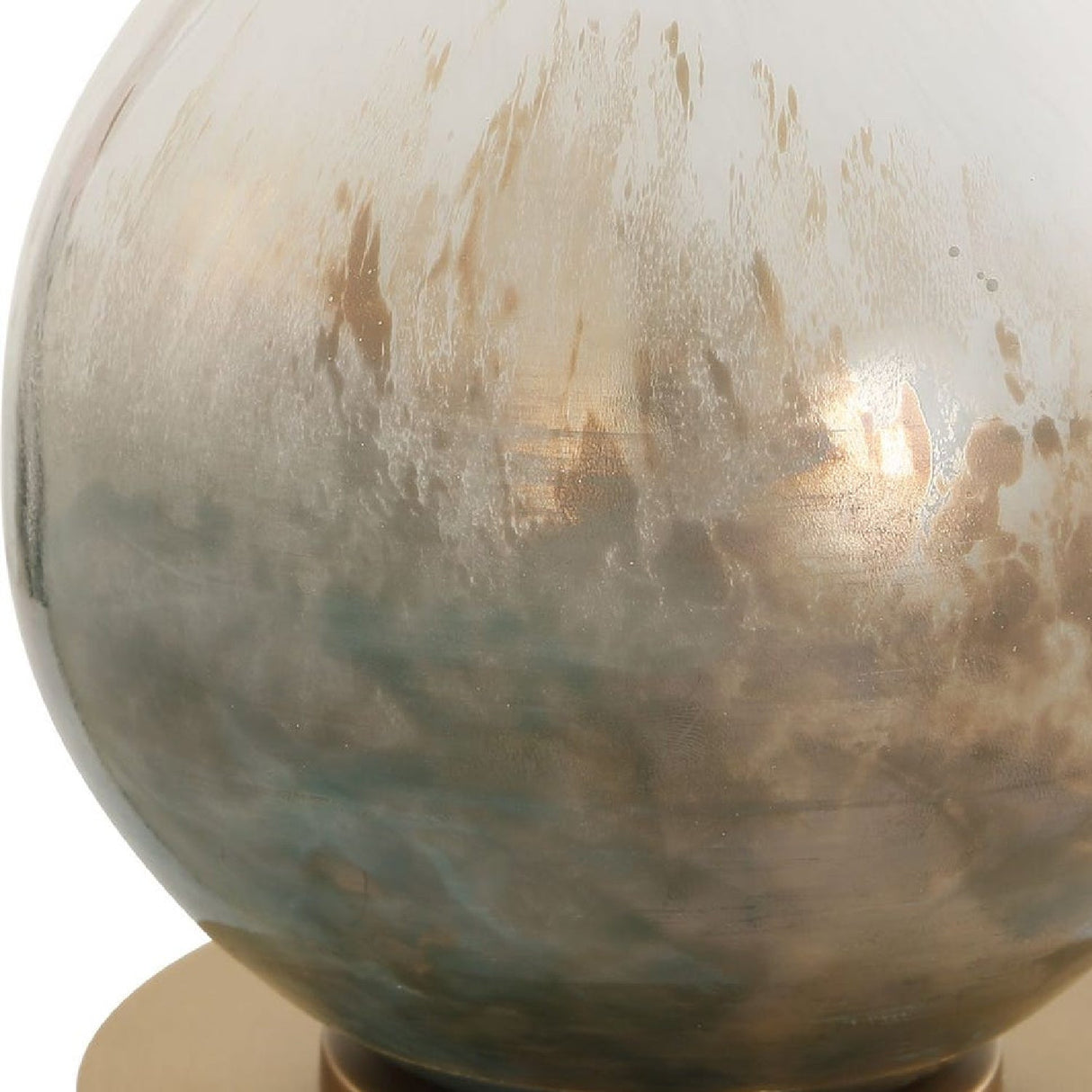 Smoked Bronze Glass Buffet Lamp by Uttermost Cardoni, alternate view 3