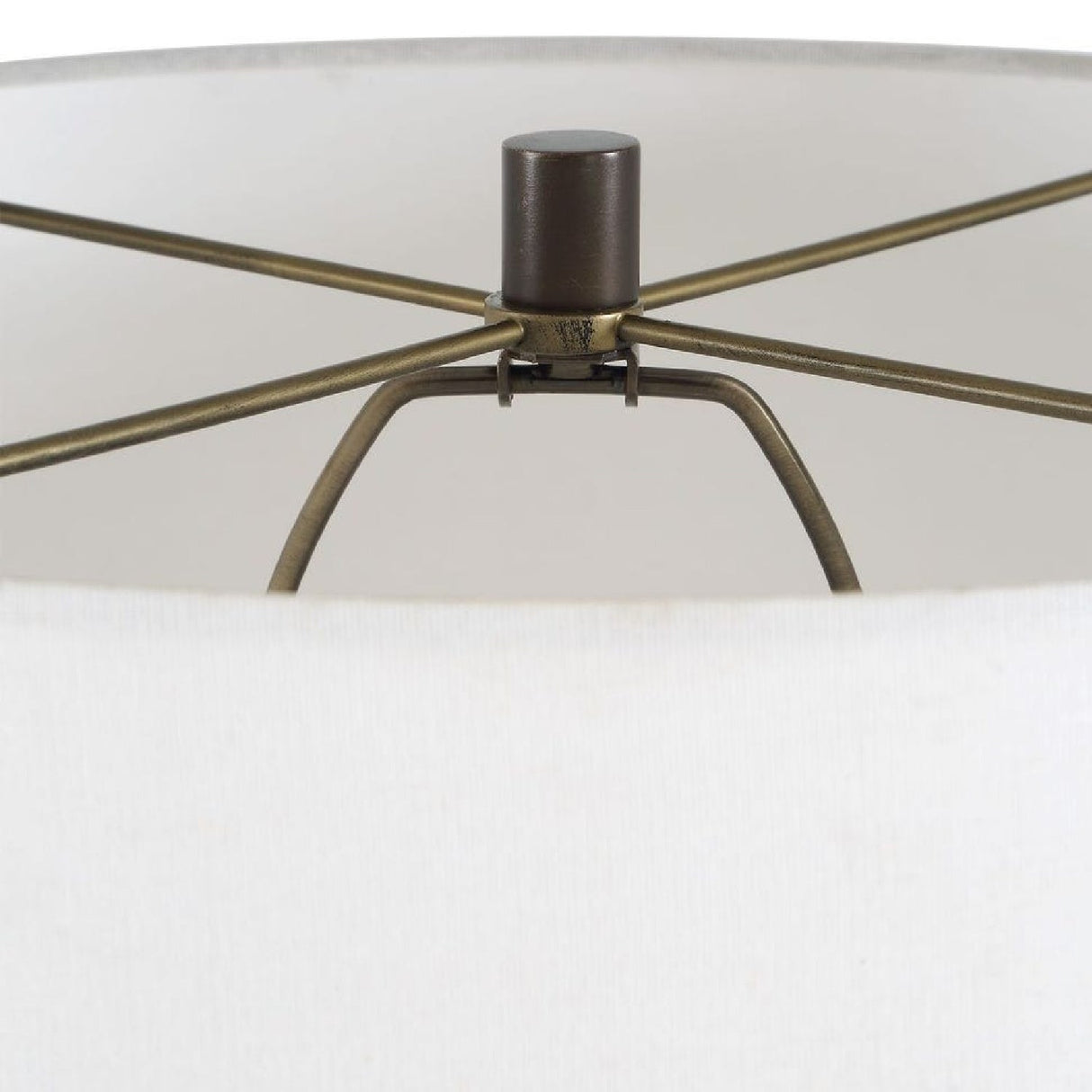 Black Marble Base Floor Lamp by Uttermost Tallarico, alternate view 6