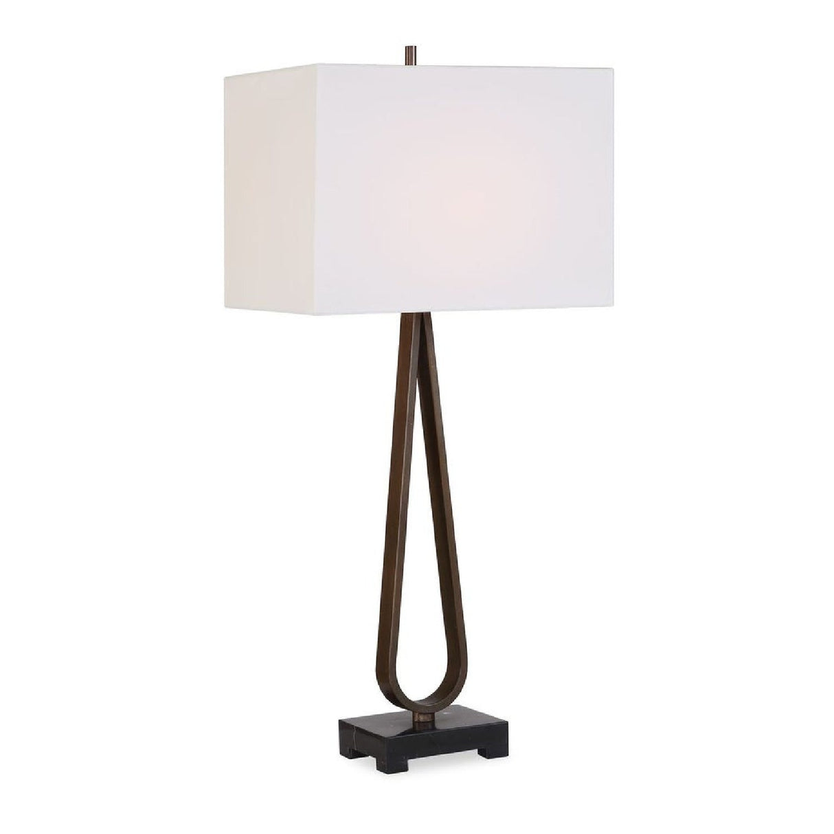 Bronze Minimalist Table Lamp by Uttermost Galloway, alternate view 3