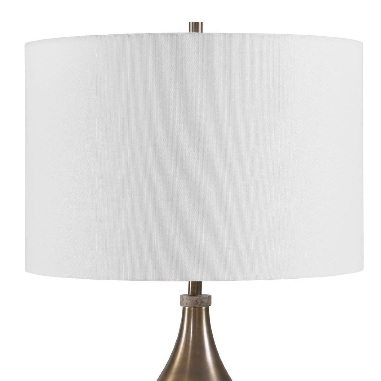 Bronze Base Table Lamp by Uttermost Jereko, alternate view 4