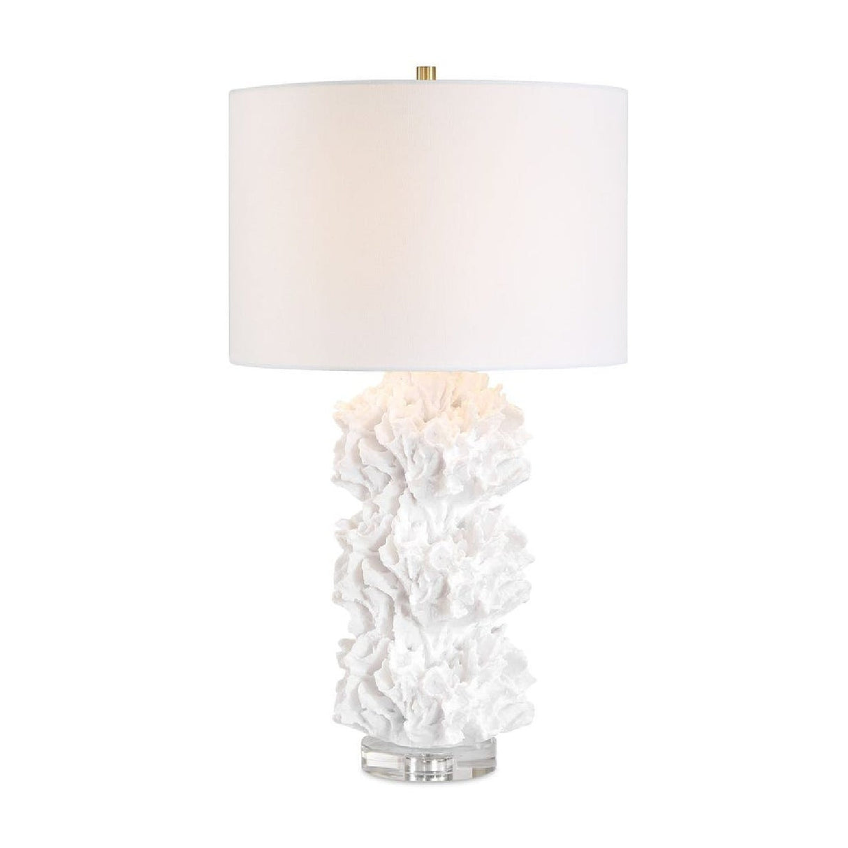 White Coral Inspired Table Lamp by Uttermost Cambre