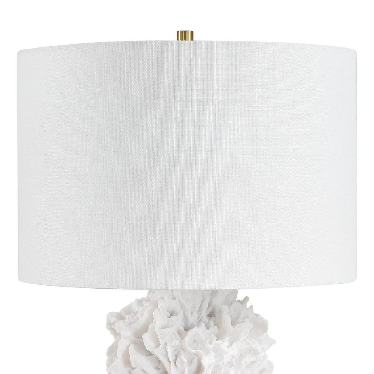 White Coral Inspired Table Lamp by Uttermost Cambre, alternate view 4