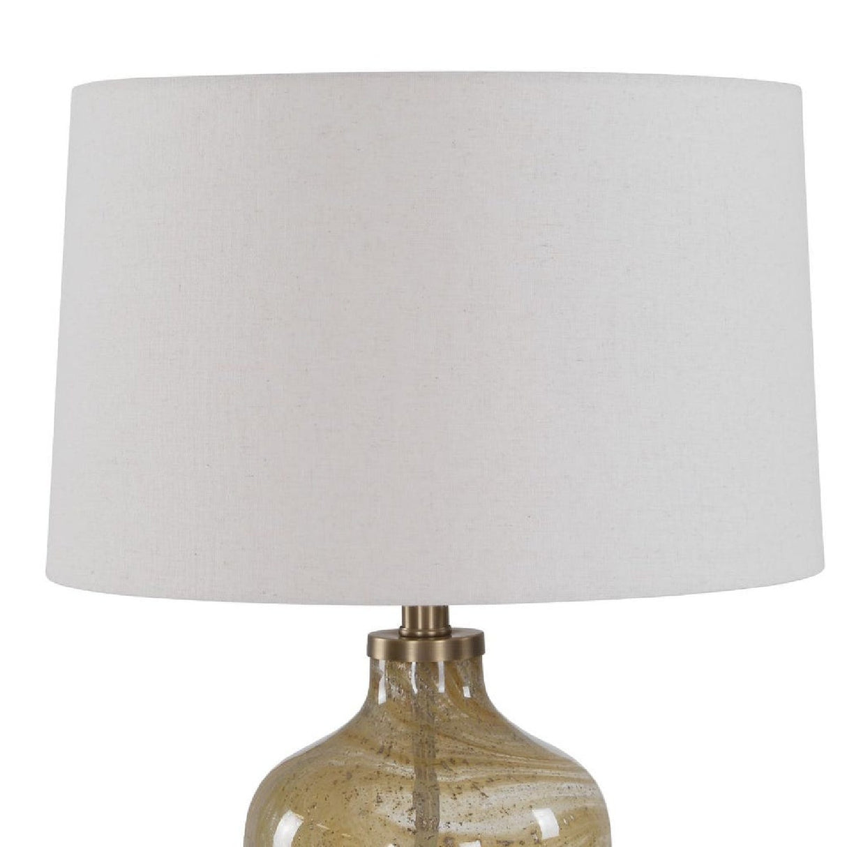 Translucent Glass Table Lamp by Uttermost Rainer, alternate view 4
