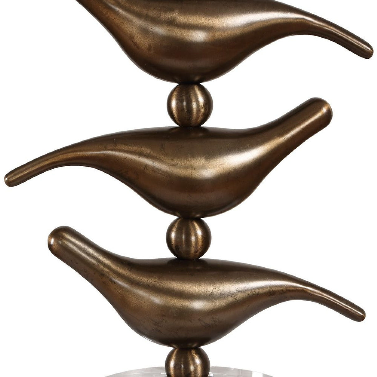 Stacked Bronze Songbirds Table Lamp | Oroa.com