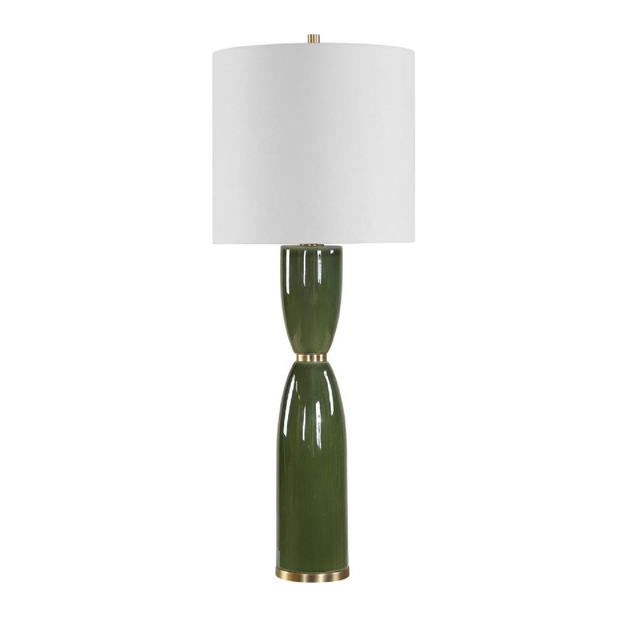 Green Hourglass Table Lamp by Uttermost Nacua, alternate view 3