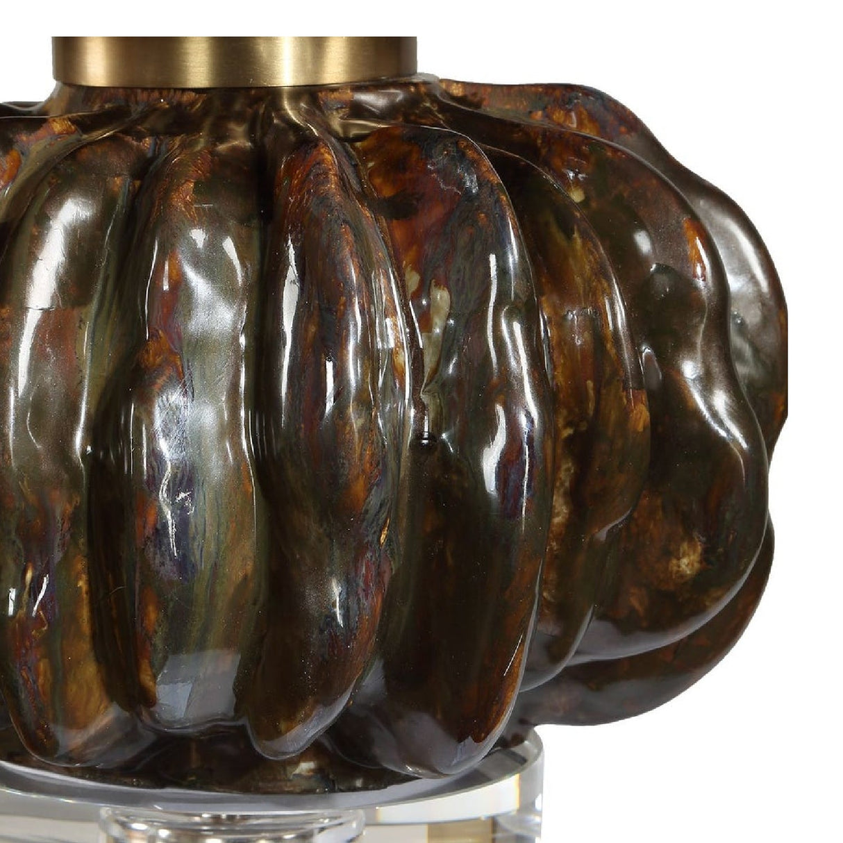 Stacked Fluted Ceramic Table Lamp by Uttermost Jaudon, alternate view 6
