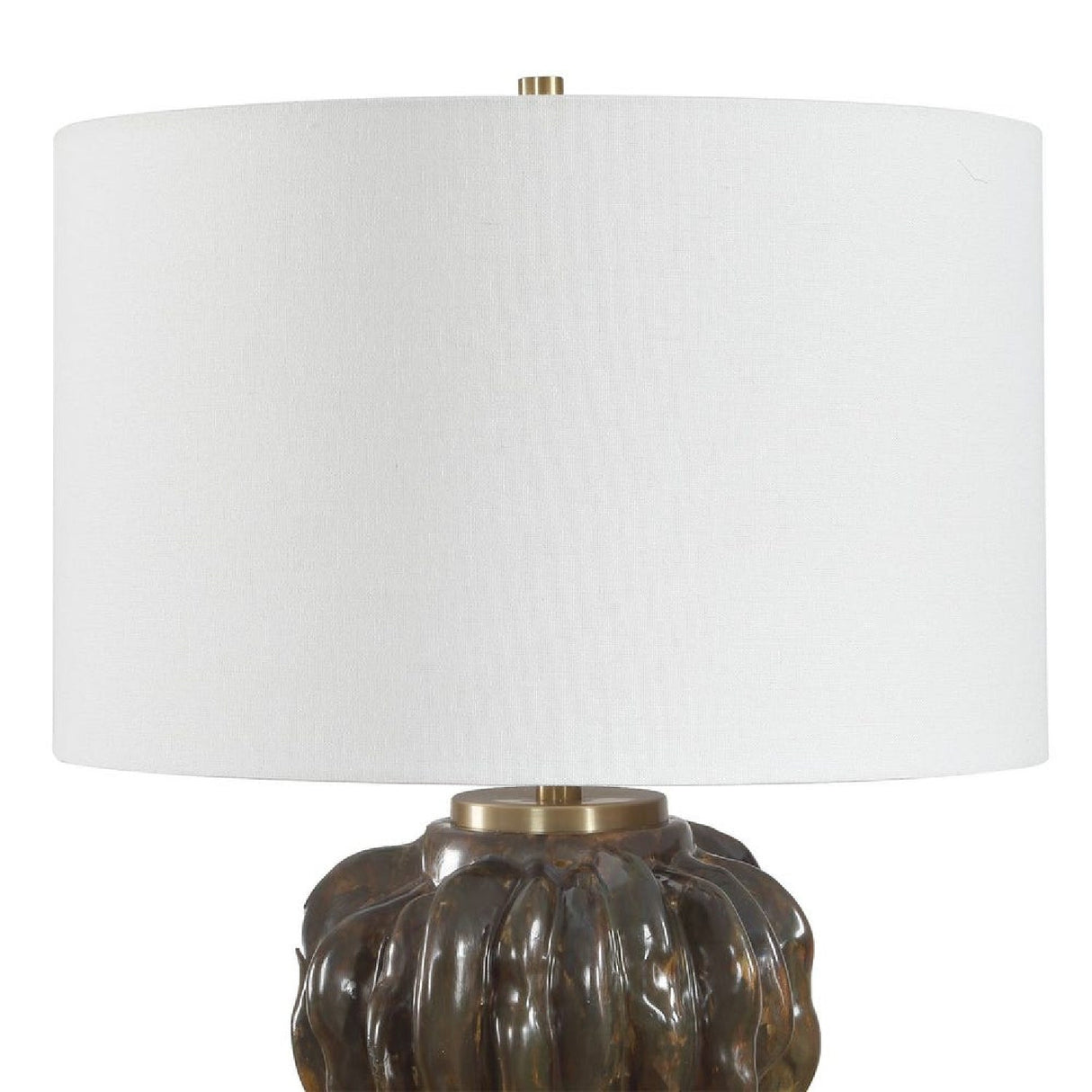 Stacked Fluted Ceramic Table Lamp by Uttermost Jaudon, alternate view 5