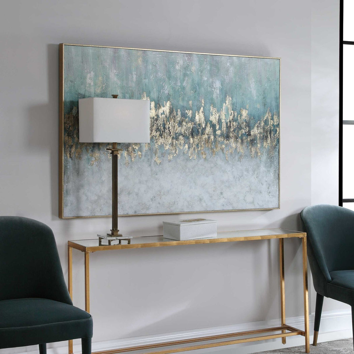 Modern European furniture - Multicolored Handpainted Art Print - www.oroa.com