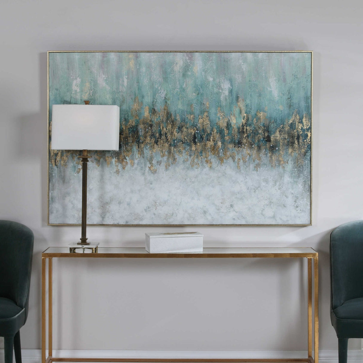 Modern European furniture - Multicolored Handpainted Art Print - www.oroa.com