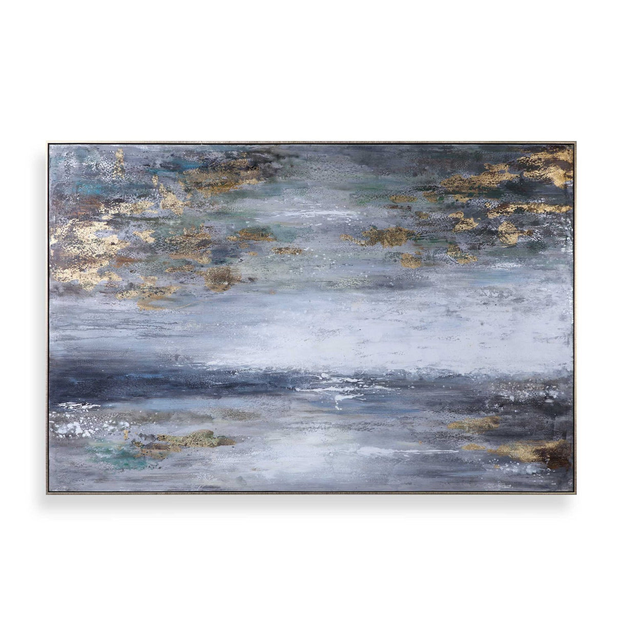 Modern European furniture - Handpainted Abstract Landscape Artwork - www.oroa.com