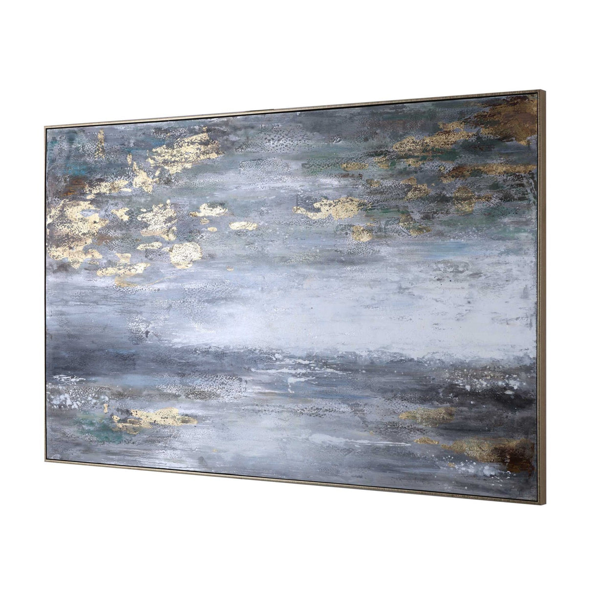 Modern European furniture - Handpainted Abstract Landscape Artwork - www.oroa.com