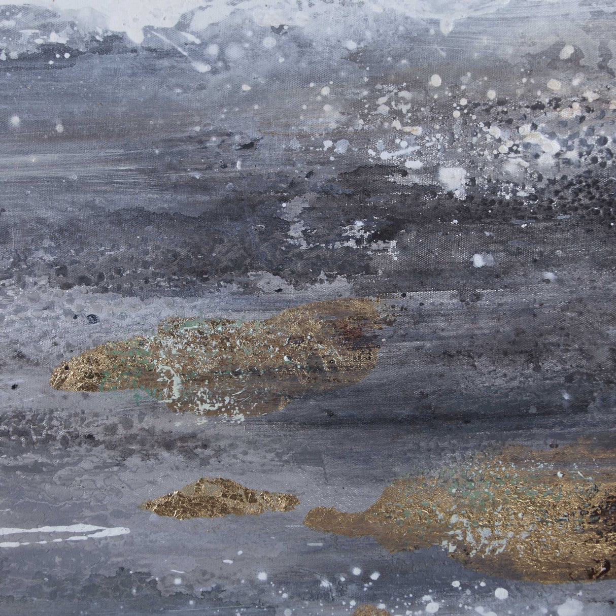 Modern European furniture - Handpainted Abstract Landscape Artwork - www.oroa.com