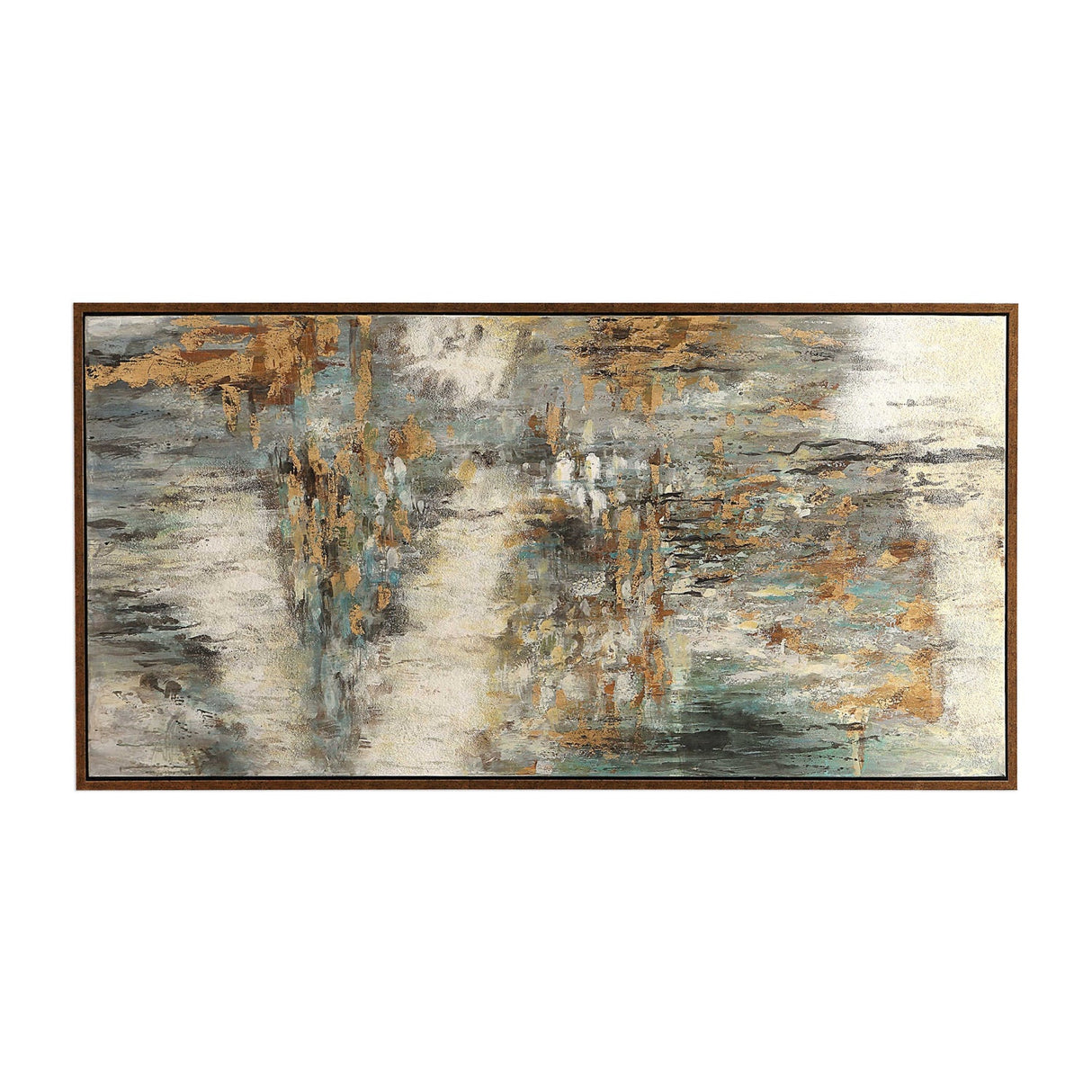 Modern European furniture - Textured Abstract Hand-painted Artwork - www.oroa.com