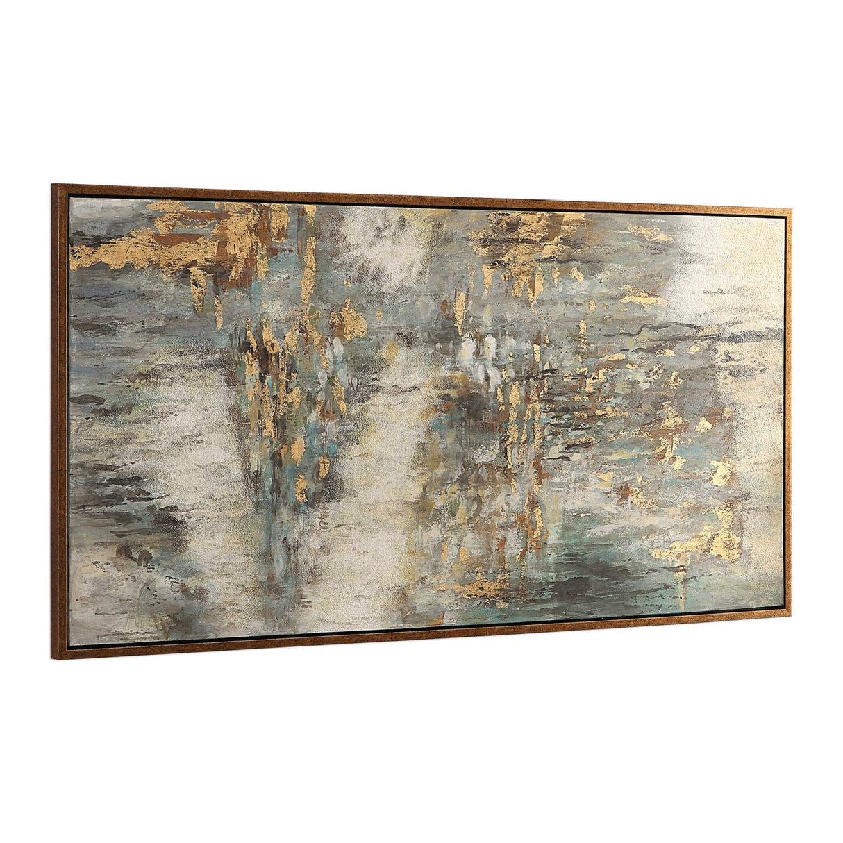 Modern European furniture - Textured Abstract Hand-painted Artwork - www.oroa.com