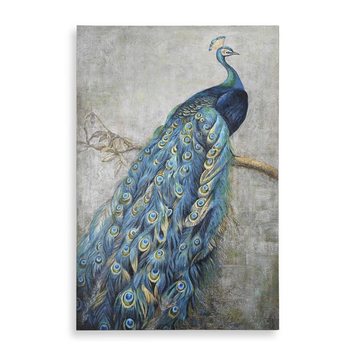 Modern European furniture - Blue Peacock Artwork - www.oroa.com