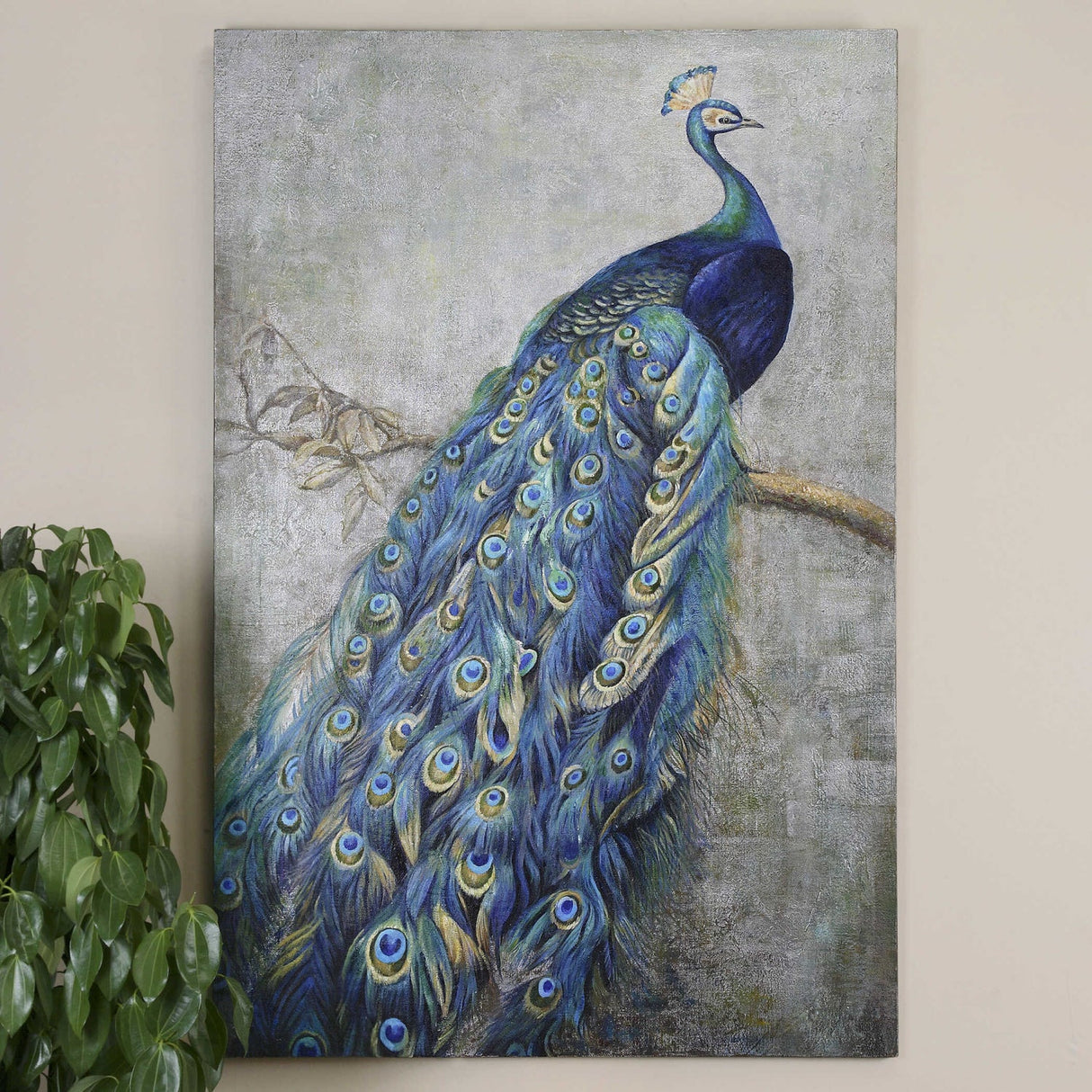 Modern European furniture - Blue Peacock Artwork - www.oroa.com