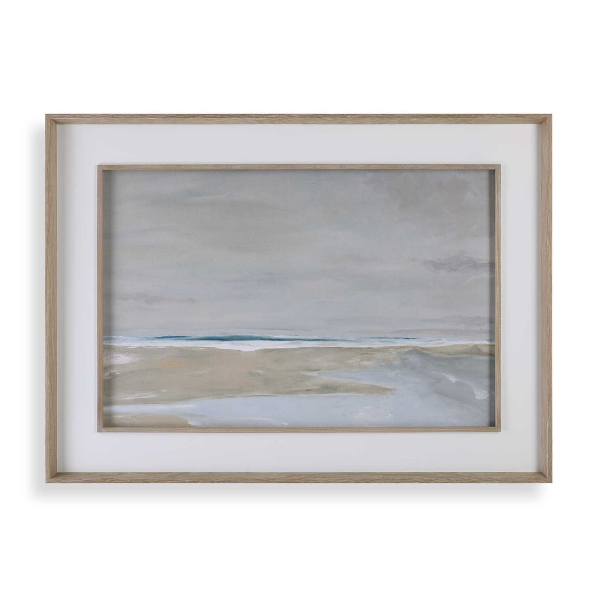 Modern European furniture - Abstract Shoreline Framed Artwork - www.oroa.com