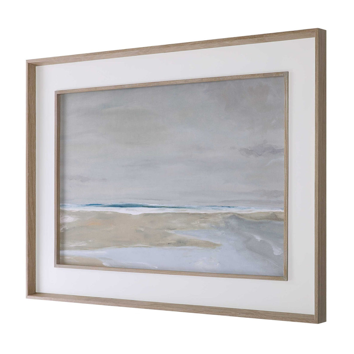 Modern European furniture - Abstract Shoreline Framed Artwork - www.oroa.com