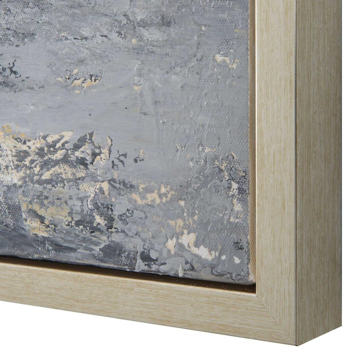 Modern European furniture - Cool-Toned Brushstrokes Artwork - www.oroa.com