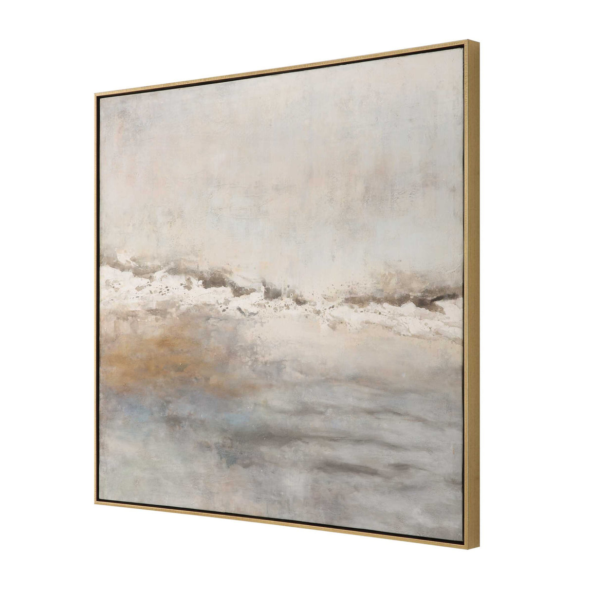 Modern European furniture - Gold Framed Abstract Artwork - www.oroa.com