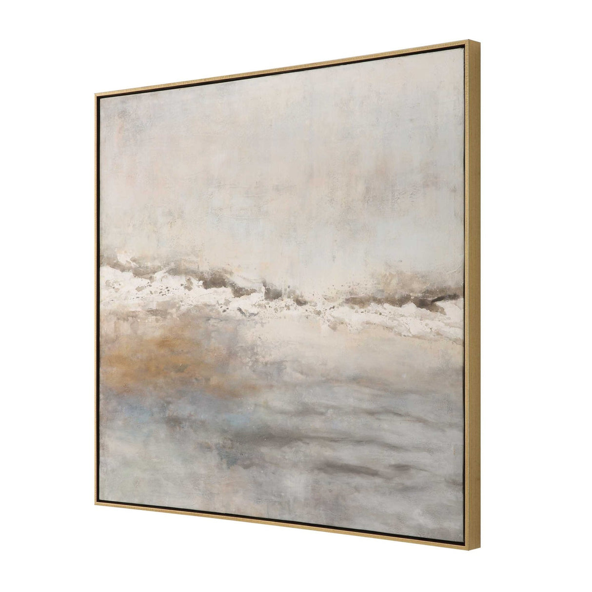 Modern European furniture - Gold Framed Abstract Artwork - www.oroa.com