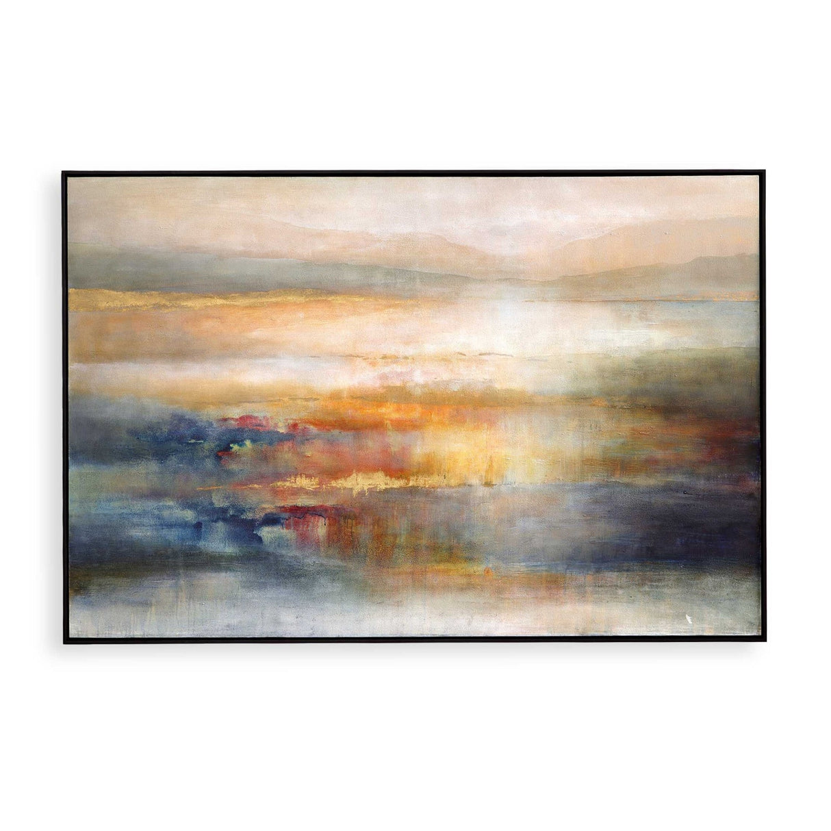 Modern European furniture - Abstract Sunset Artwork - www.oroa.com