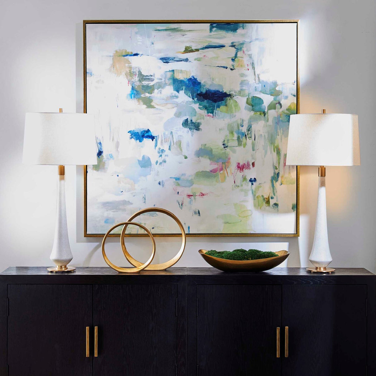 Modern European furniture - Abstract Shades Art Print - www.oroa.com