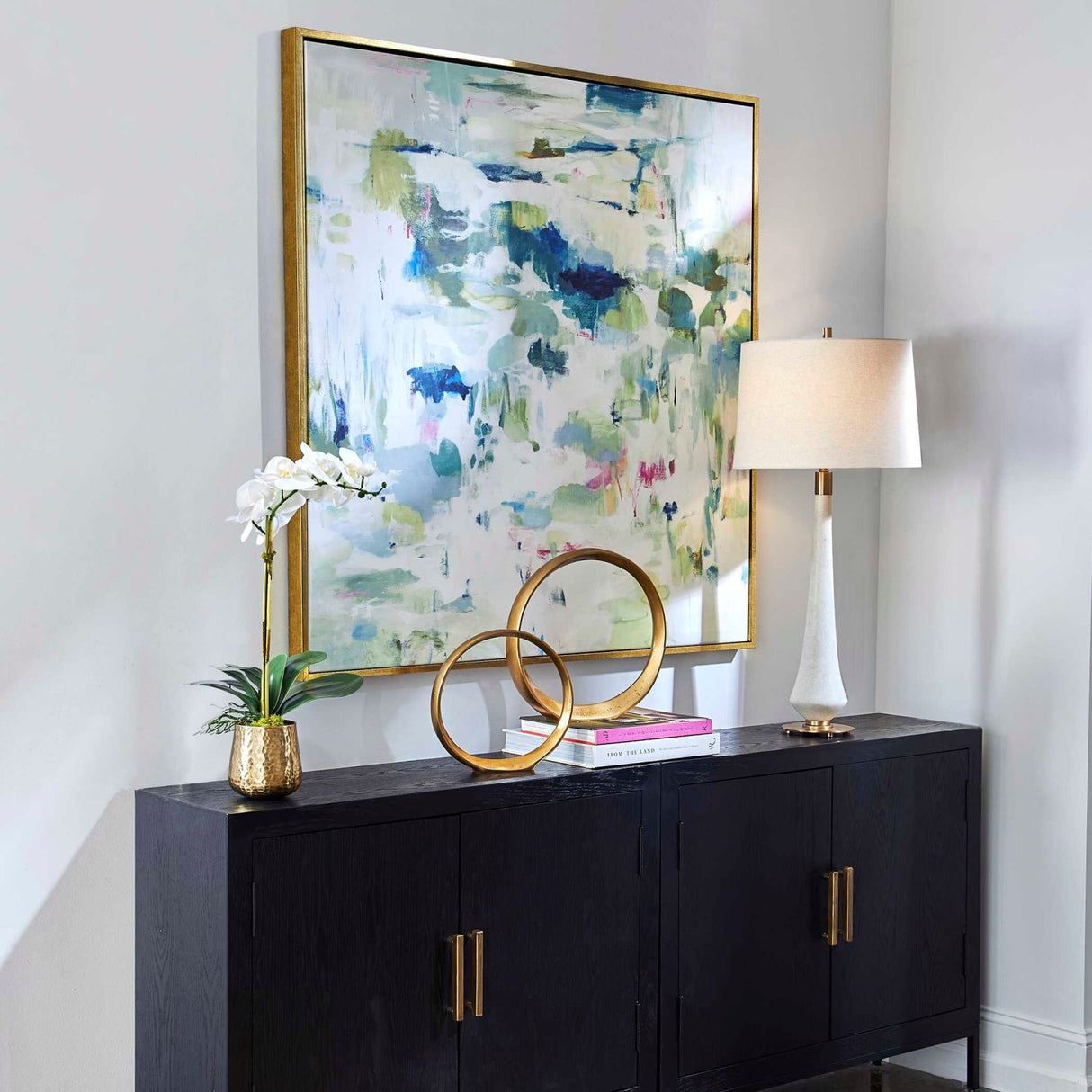 Modern European furniture - Abstract Shades Art Print - www.oroa.com