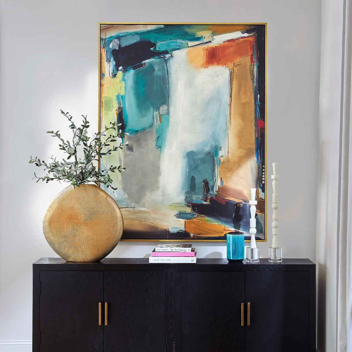 Modern European furniture - Modern Abstract Art Print - www.oroa.com