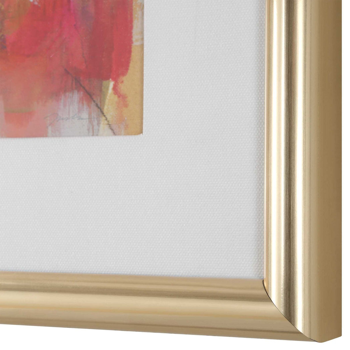 Modern European furniture - Red Floral Abstract Art Prints (6) - www.oroa.com