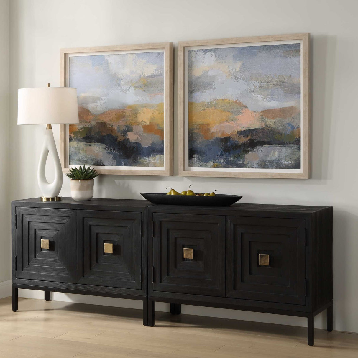 Abstract Sunset Art Prints (2) – Dusk – alternate view 7