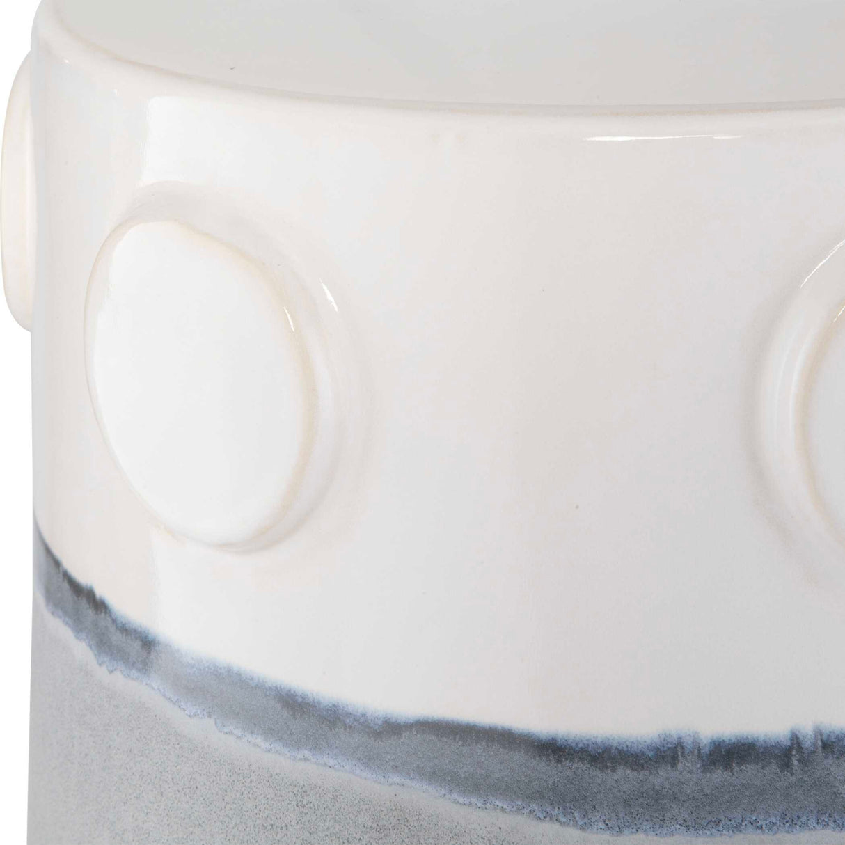 Two-Toned Ceramic Garden Stool | Oroa.com