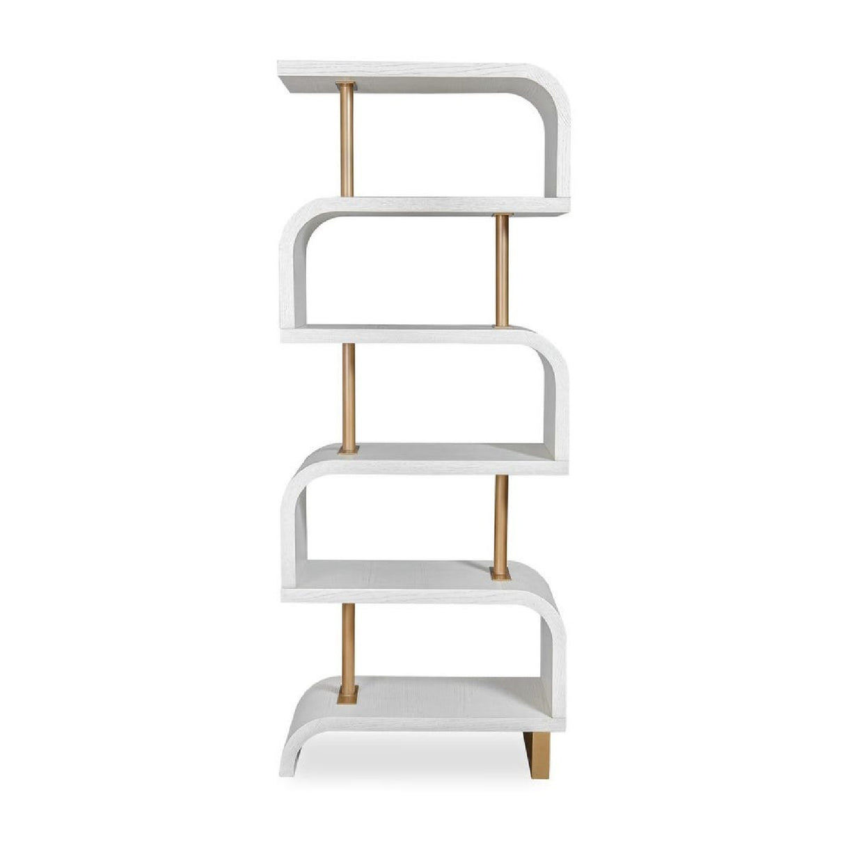 Mahogany Modern Bookcase | Uttermost Bia