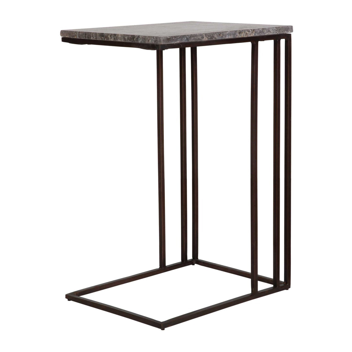 Travertine Pull-Up Accent Table by Uttermost Theodore