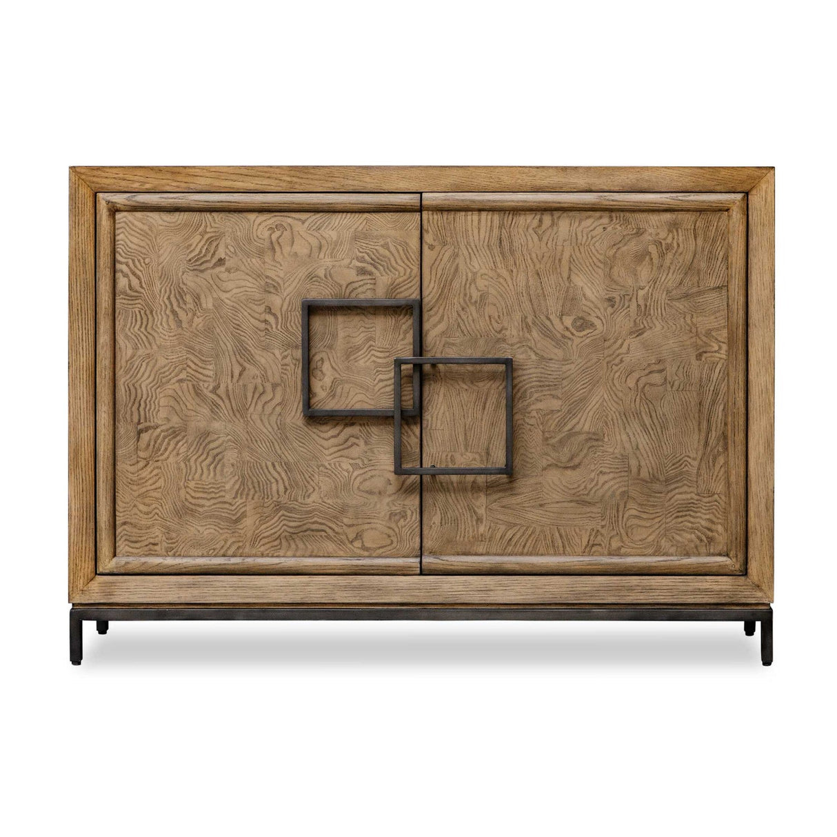 Modern European furniture - 2-Door Wooden Cabinet - www.oroa.com