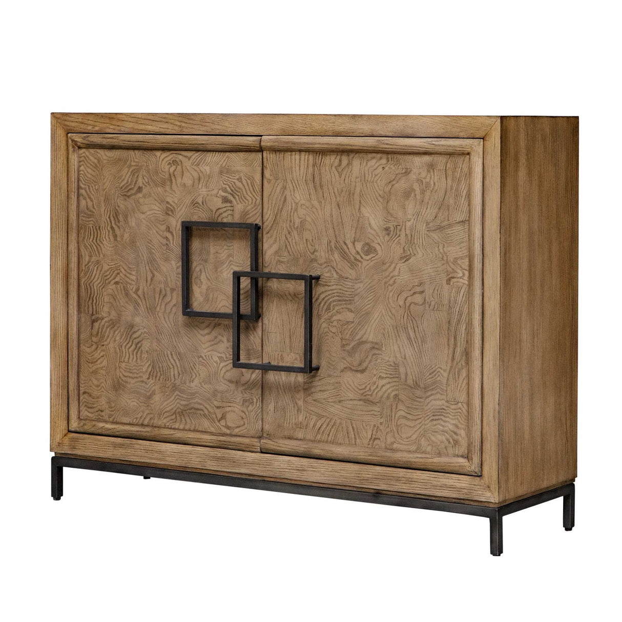 Modern European furniture - 2-Door Wooden Cabinet - www.oroa.com