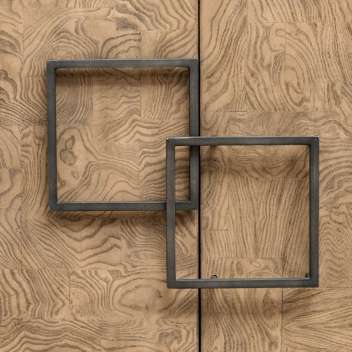 Modern European furniture - 2-Door Wooden Cabinet - www.oroa.com