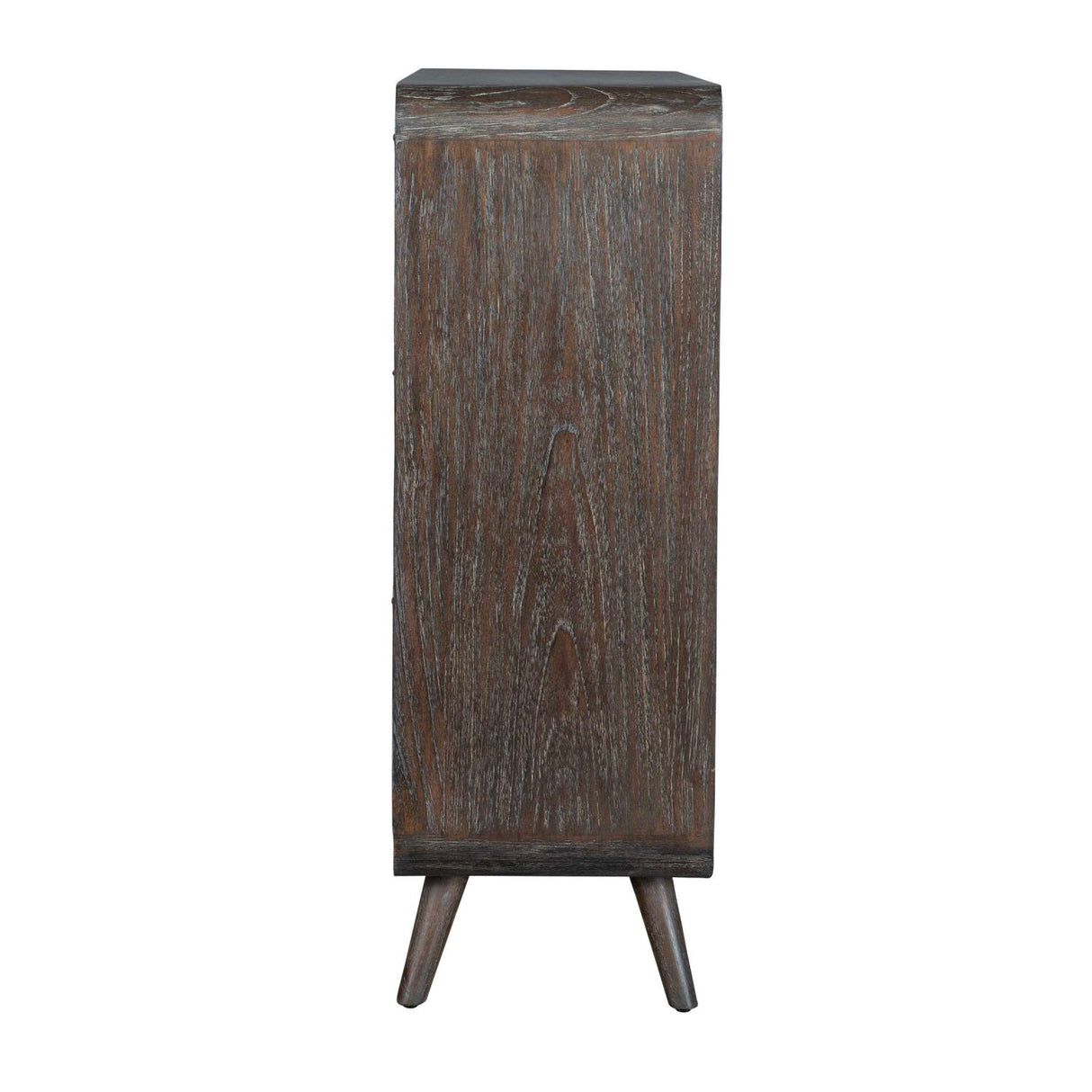 Weathered Mindi Wood 2-Door Cabinet by Uttermost Hausen, alternate view 6