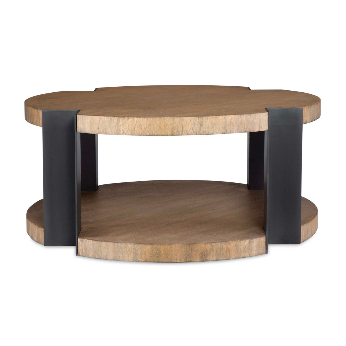 Round Natural Wood Coffee Table by Uttermost Loana