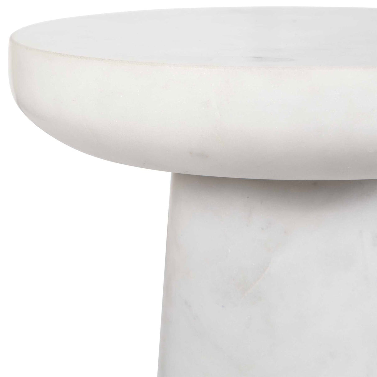 White Marble Indoor/Outdoor Drink Table by Uttermost Lirra, alternate view 4