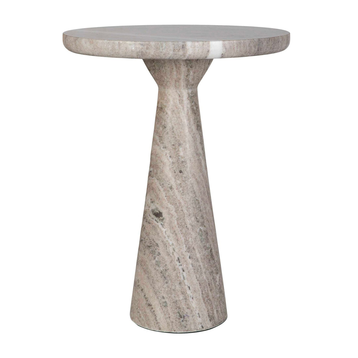 Neutral-Toned Marble Accent Table by Uttermost Stour