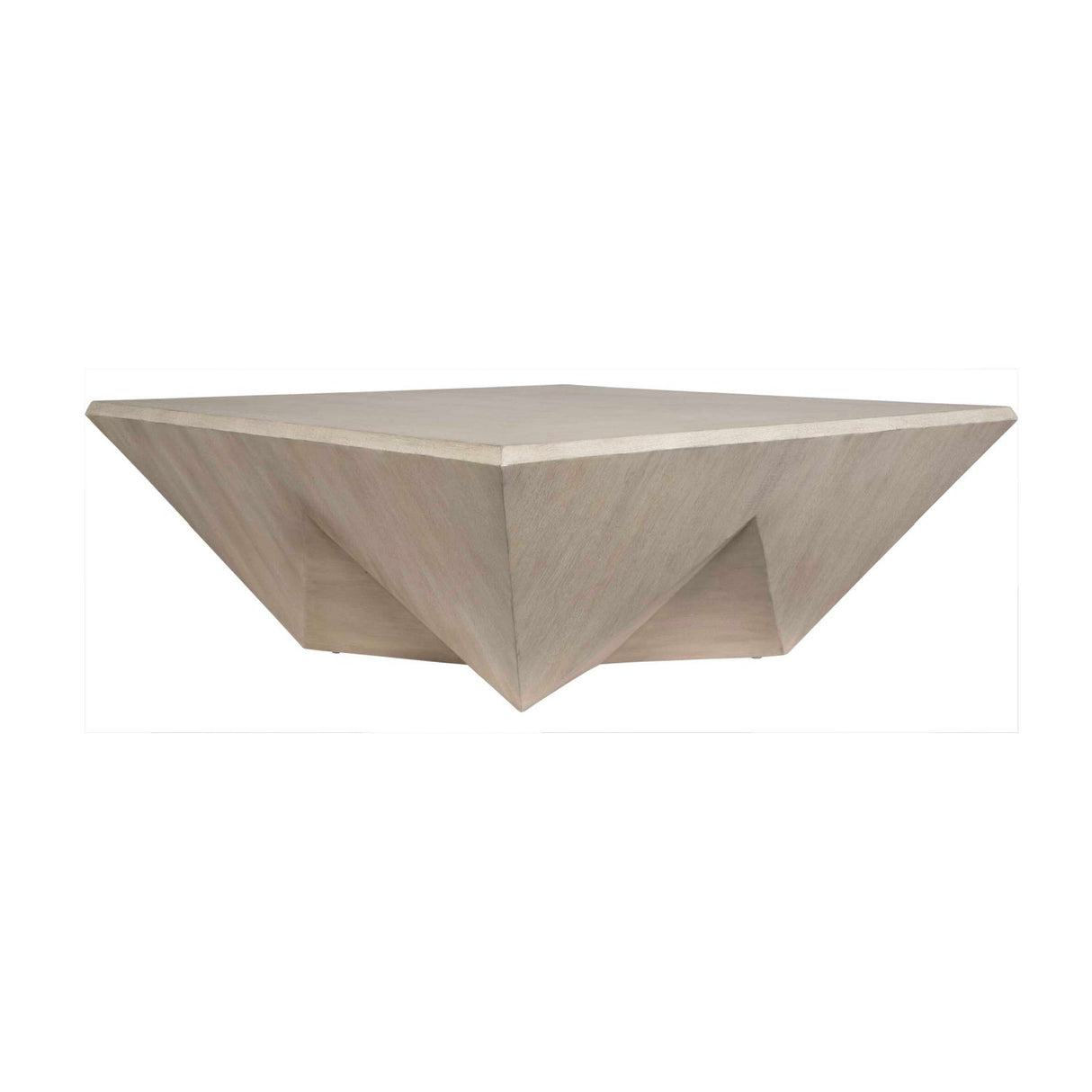Faceted Mango Wood Coffee Table by Uttermost Collins, alternate view 4