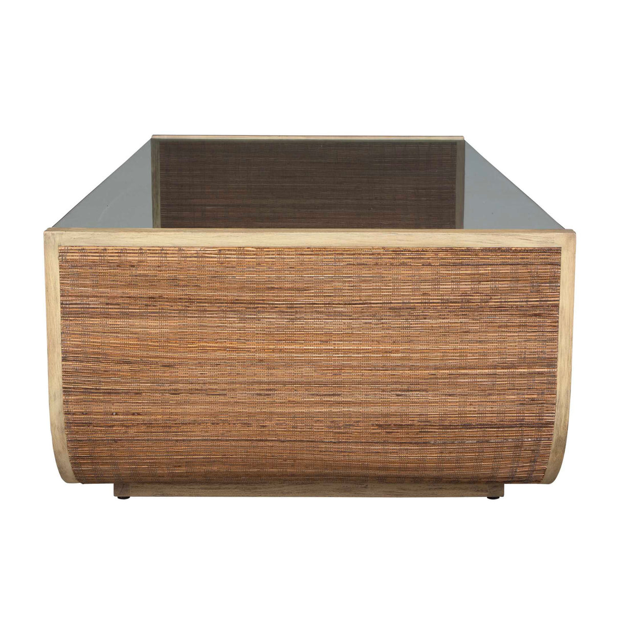 Curved Mahogany Coffee Table | Oroa.com